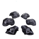 Adult Protector Six-piece Skating Shoe Protector Balance Car Roller Skating Bicycle Adult Professional Fall Protection Knee Protection Set - Fashionner